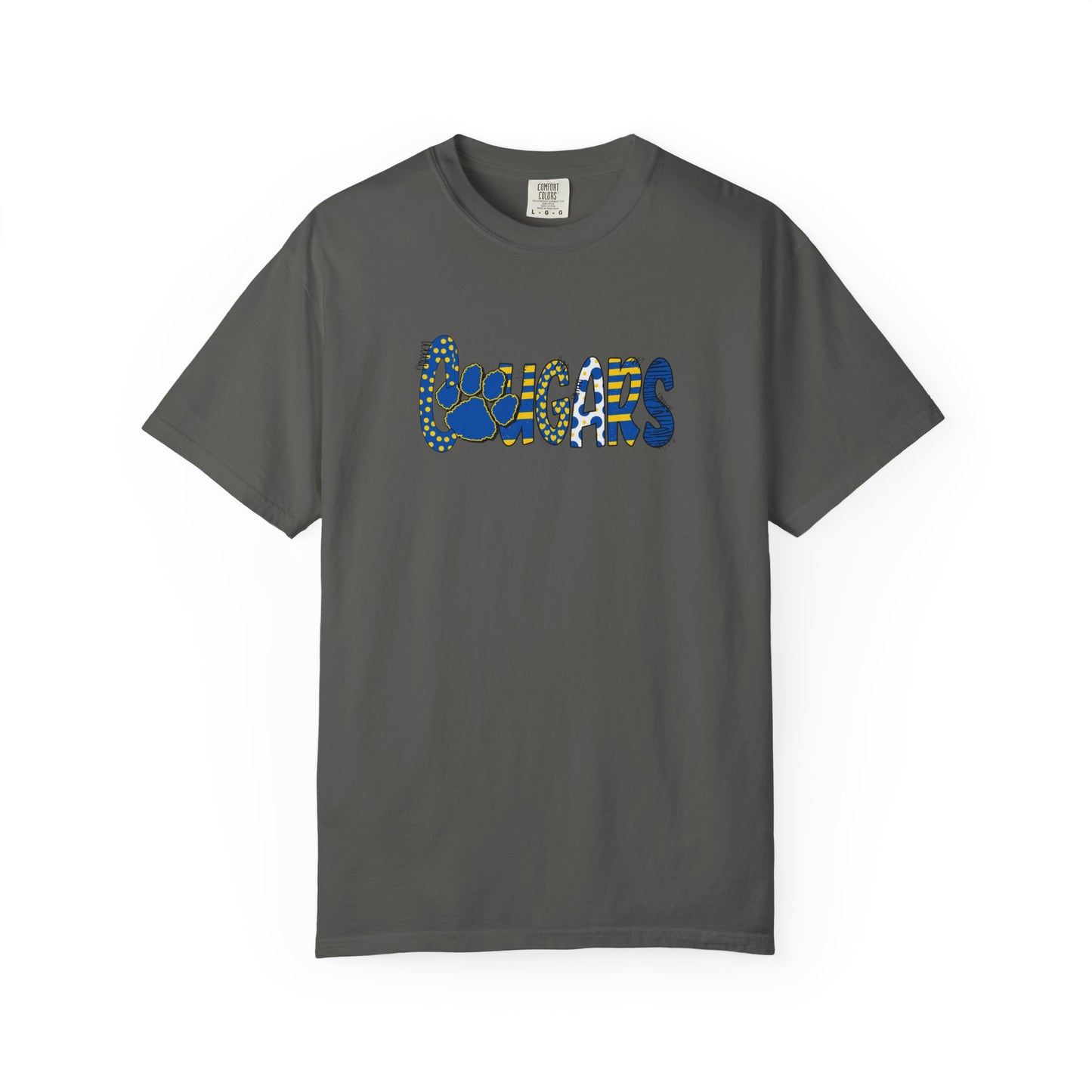 Crisp County Cougars Unisex T-Shirt, Comfort Colors