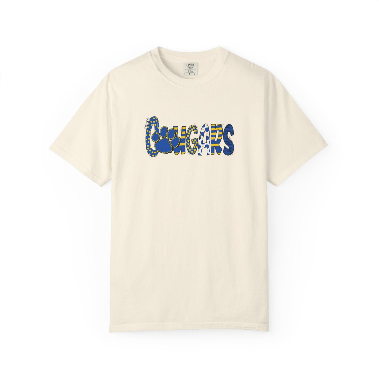Crisp County Cougars Unisex T-Shirt, Comfort Colors