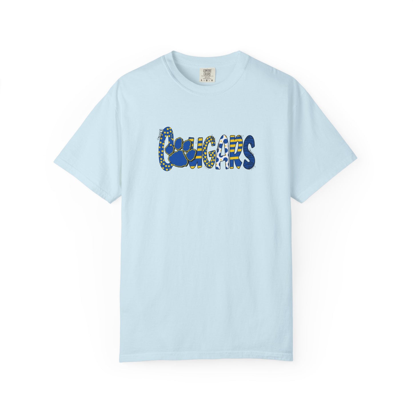 Crisp County Cougars Unisex T-Shirt, Comfort Colors