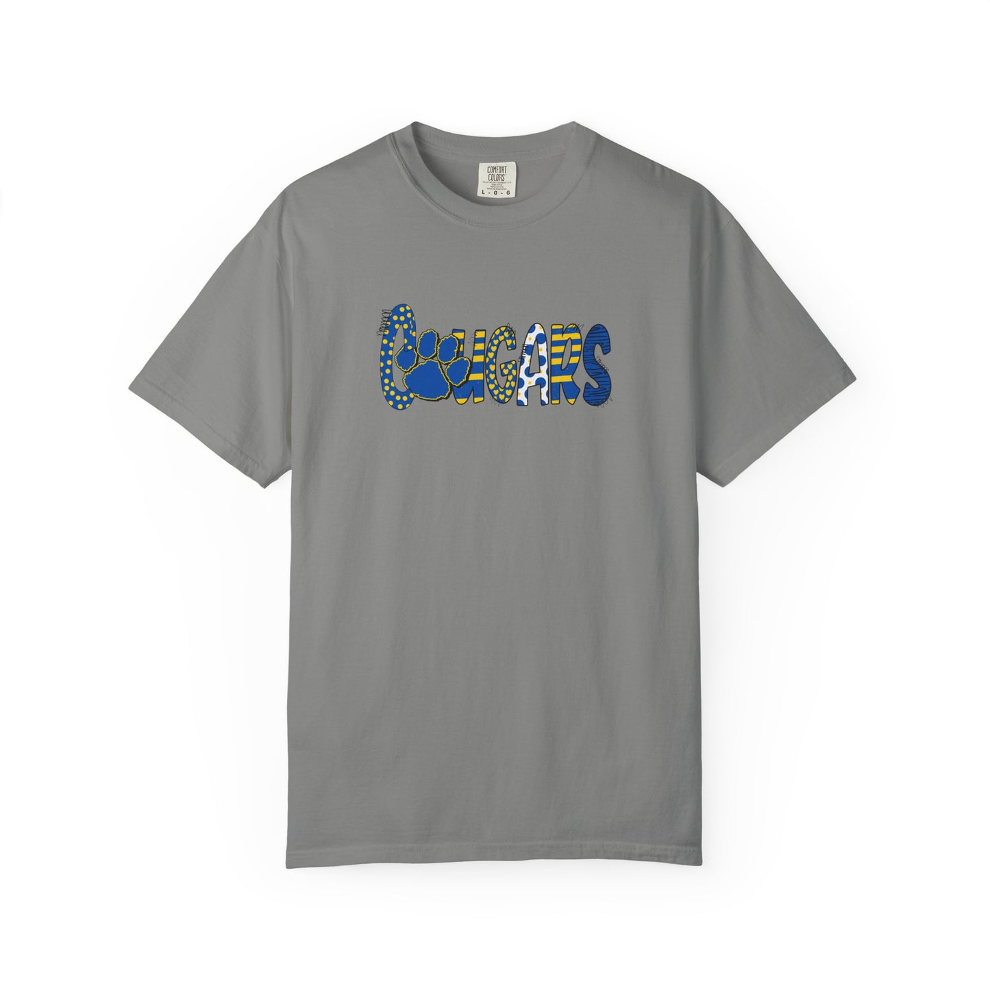 Crisp County Cougars Unisex T-Shirt, Comfort Colors