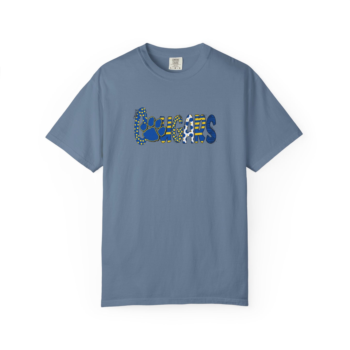 Crisp County Cougars Unisex T-Shirt, Comfort Colors
