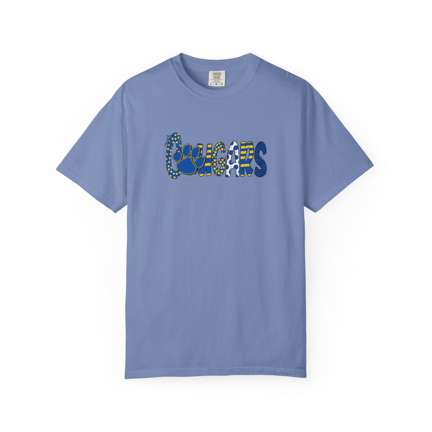 Crisp County Cougars Unisex T-Shirt, Comfort Colors
