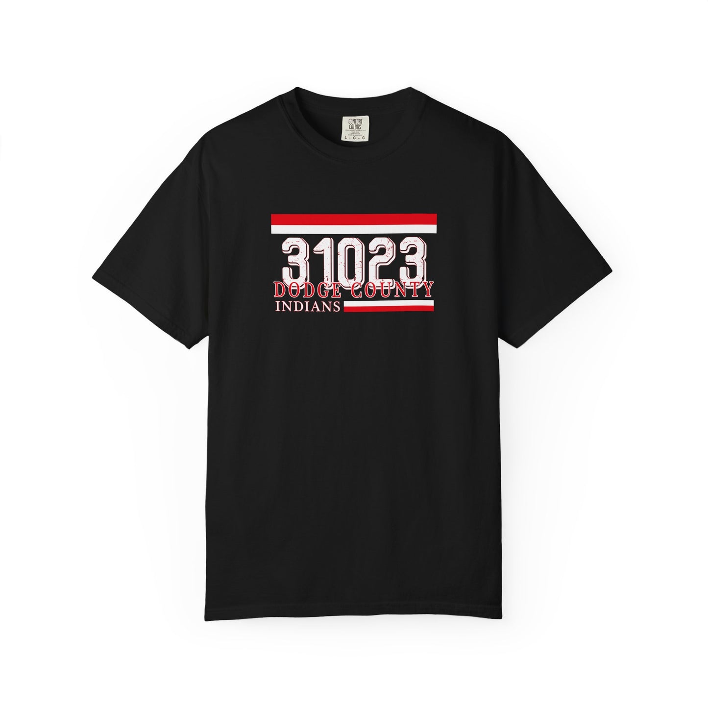 Dodge County Indians Zip Code Graphic Unisex T-Shirt, Comfort Colors