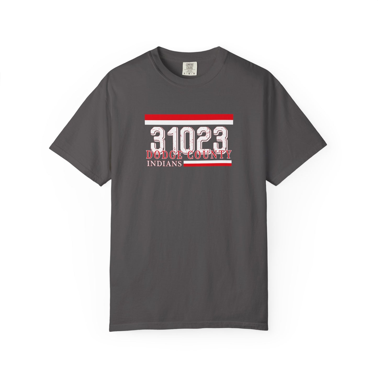 Dodge County Indians Zip Code Graphic Unisex T-Shirt, Comfort Colors