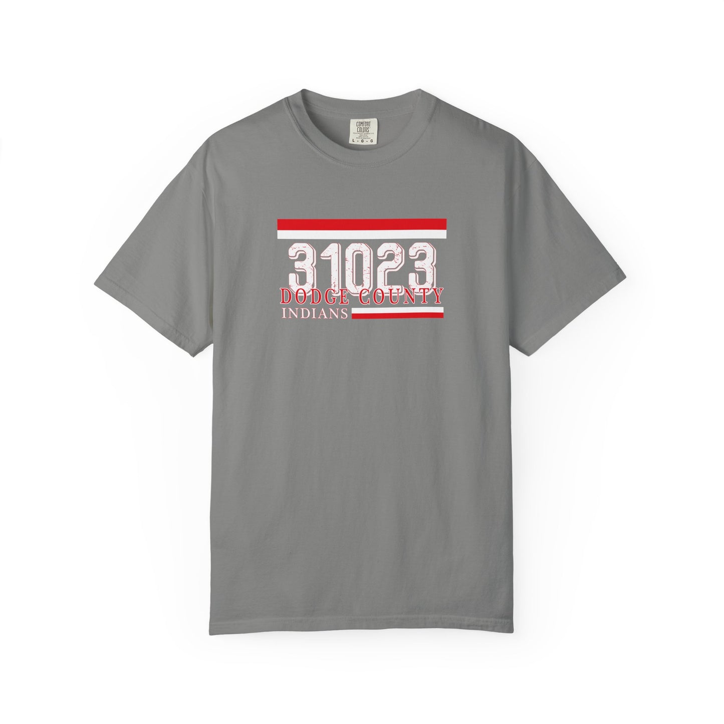 Dodge County Indians Zip Code Graphic Unisex T-Shirt, Comfort Colors