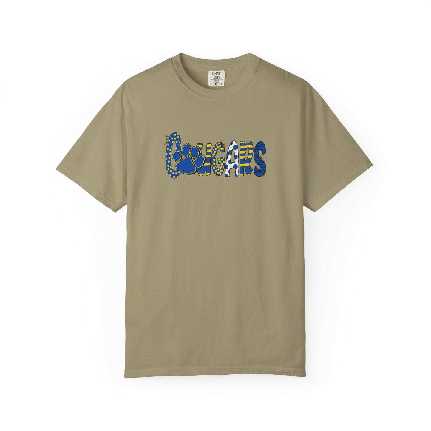 Crisp County Cougars Unisex T-Shirt, Comfort Colors