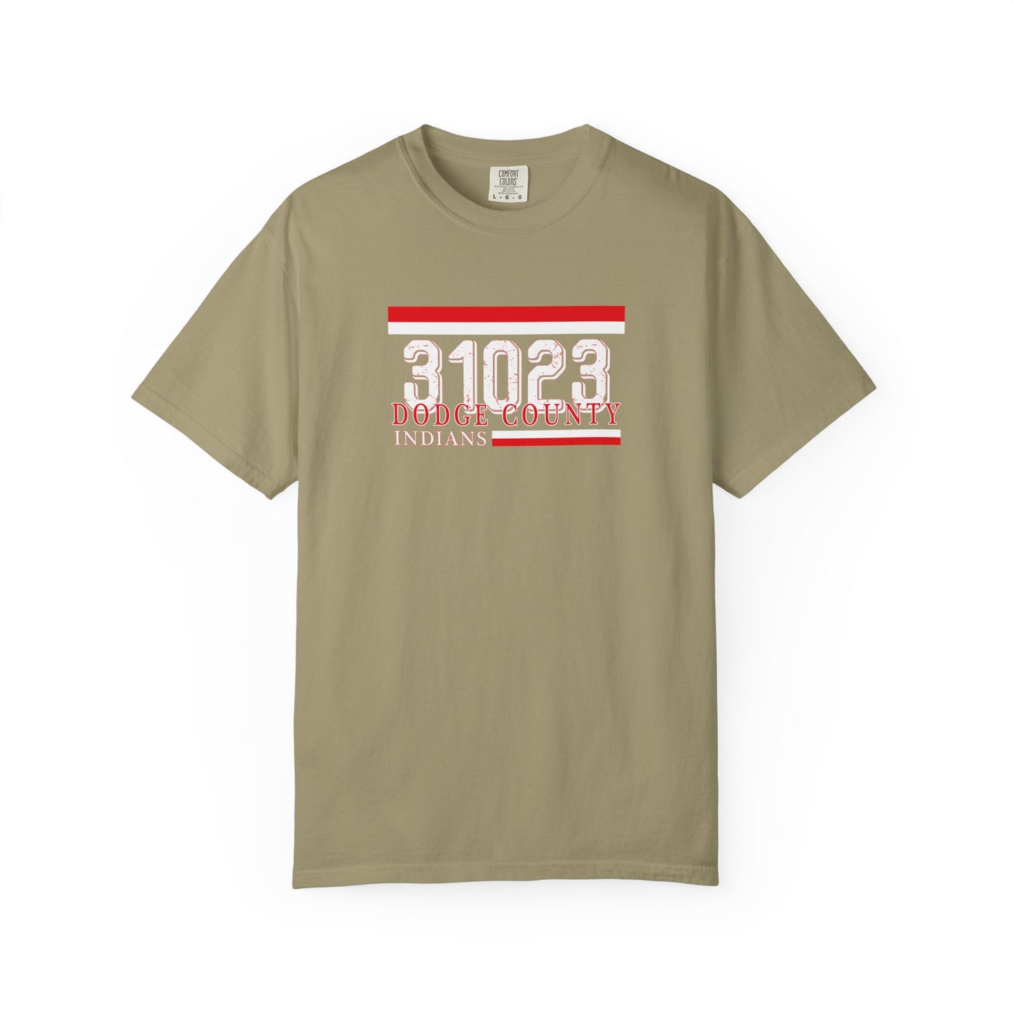 Dodge County Indians Zip Code Graphic Unisex T-Shirt, Comfort Colors