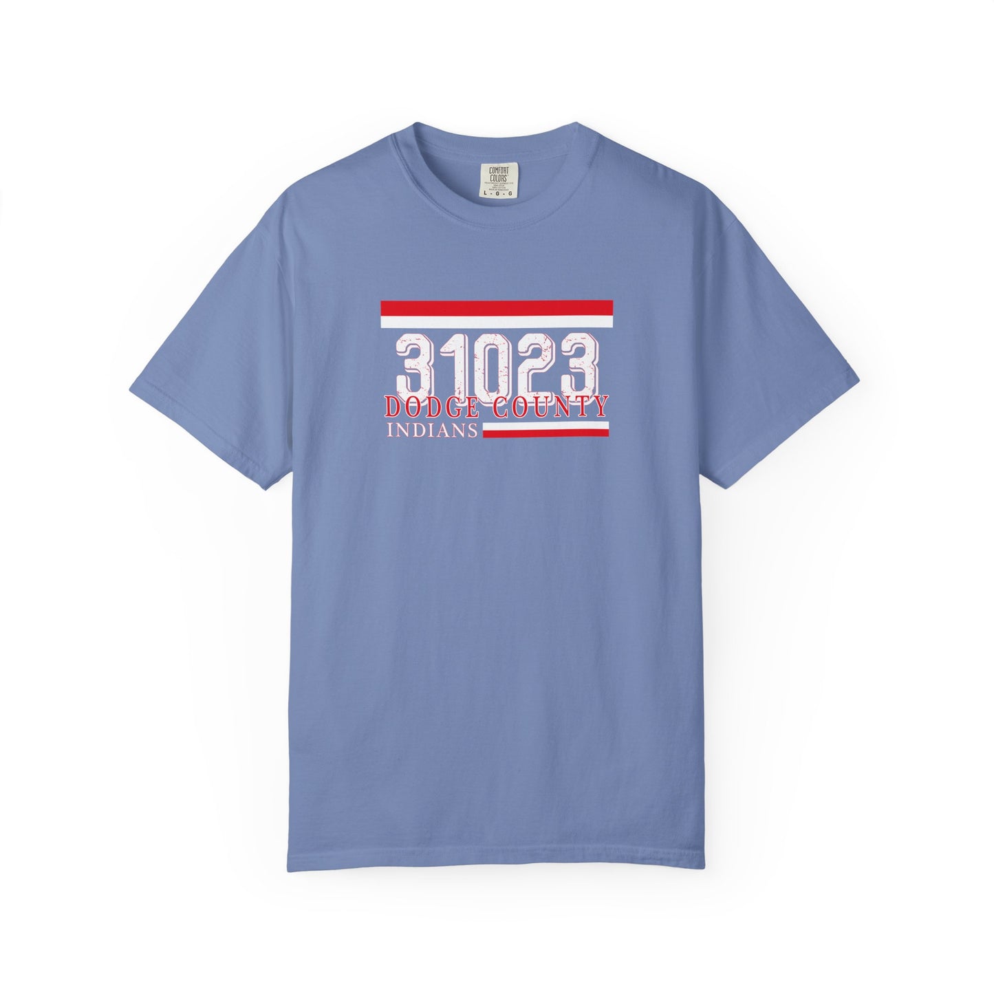 Dodge County Indians Zip Code Graphic Unisex T-Shirt, Comfort Colors