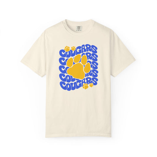 Cougar Wavy T-Shirt, Comfort Colors