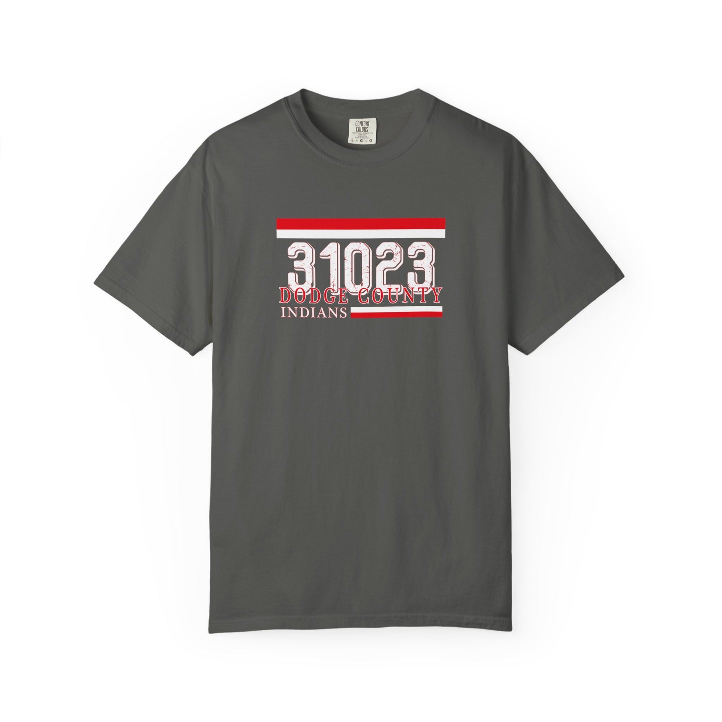 Dodge County Indians Zip Code Graphic Unisex T-Shirt, Comfort Colors