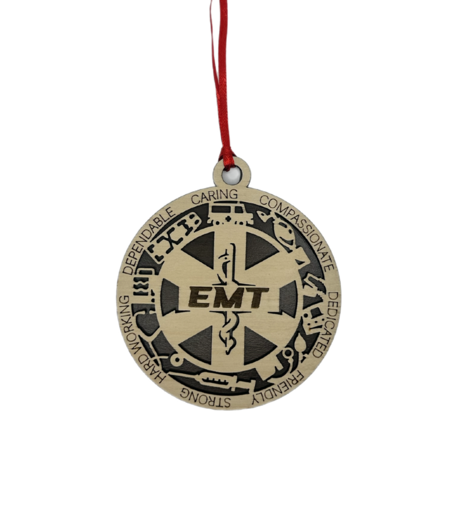 Emergency Medical Technician Christmas Ornament