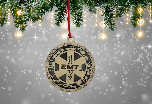 Emergency Medical Technician Christmas Ornament